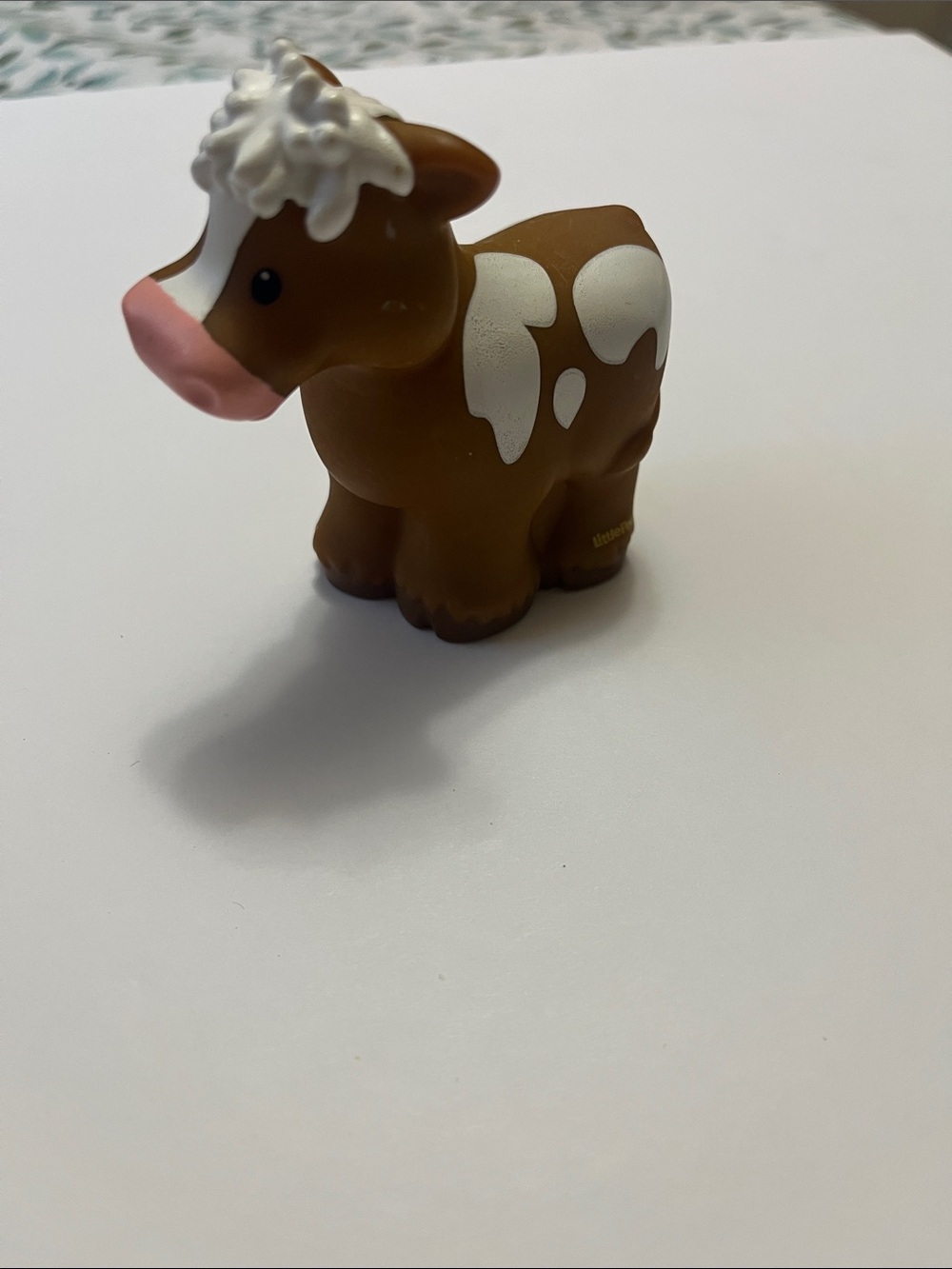 Replacement Cow Figure for Fisher-Price Little People Barnyard Farm Playset